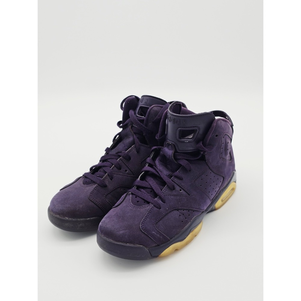 Nike Air Jordan Retro 6 Dark Purple 543390 509 Boys Sz 8.5Y